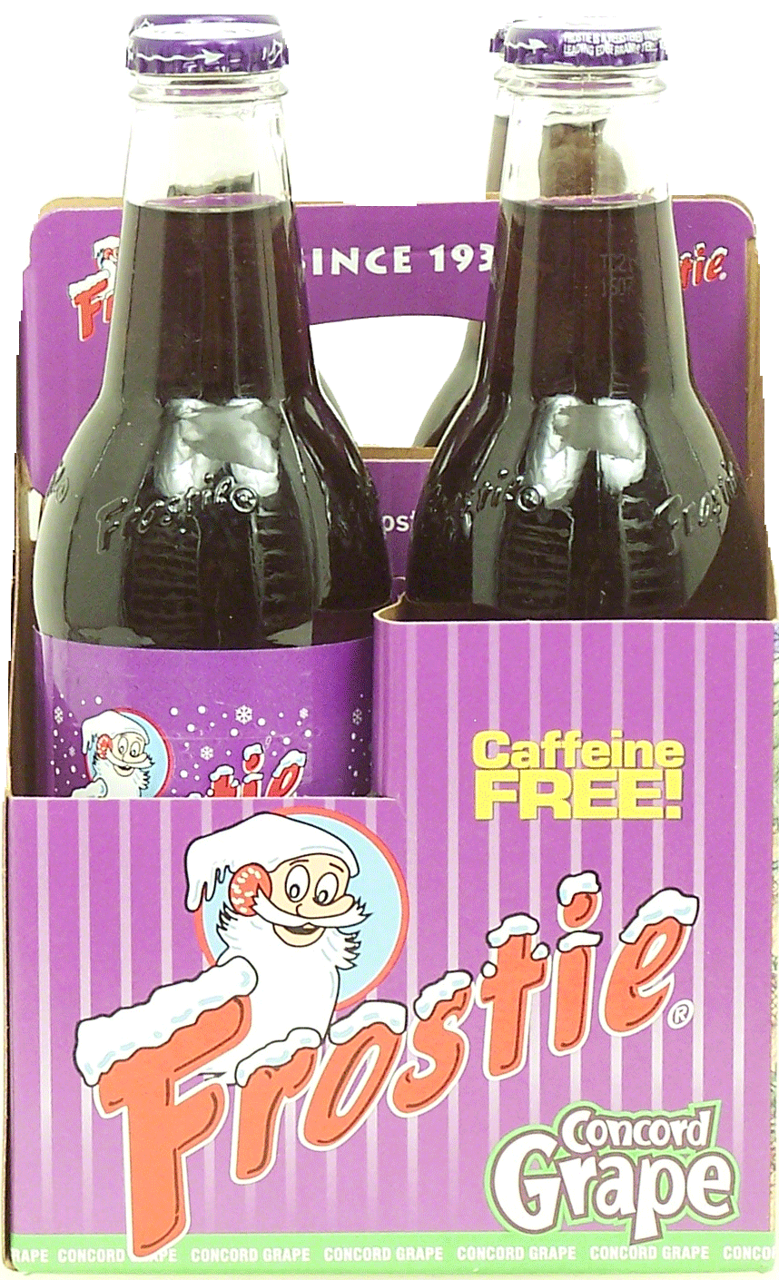 Frostie&nbsp;&nbsp;concord grape flavor soda, caffeine free, 12-fl. oz. Full-Size Picture